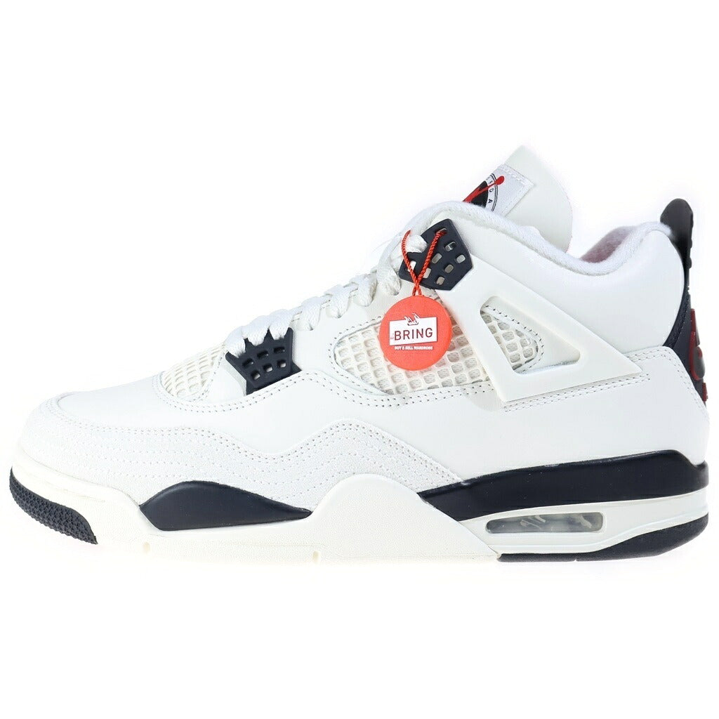 NIKE(ナイキ) AIR JORDAN 4 RETRO OG FC FLIGHT CLUB IM4002-100 エアジョーダン4 フライトクラブ ハイカットスニーカー ホワイト US10/28cm