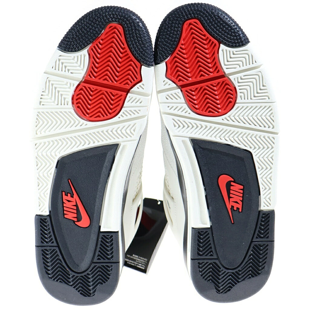 NIKE(ナイキ) AIR JORDAN 4 RETRO OG FC FLIGHT CLUB IM4002-100 エアジョーダン4 フライトクラブ ハイカットスニーカー ホワイト US10/28cm