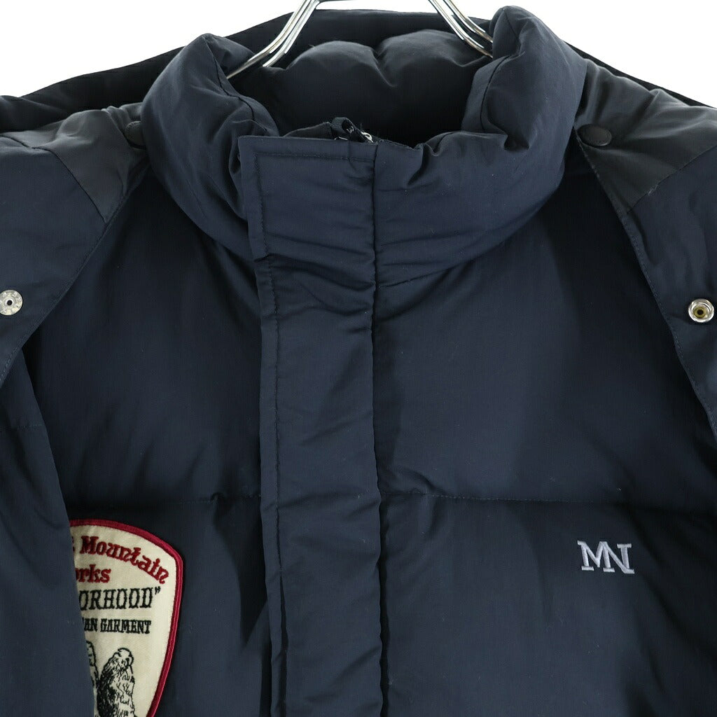 NEIGHBORHOOD(ネイバーフッド) ×MARMOT CLASSIC DOWN / N-JKT ワッペン付き ダウンジャケット ブラック 092DEMAN-JKM03