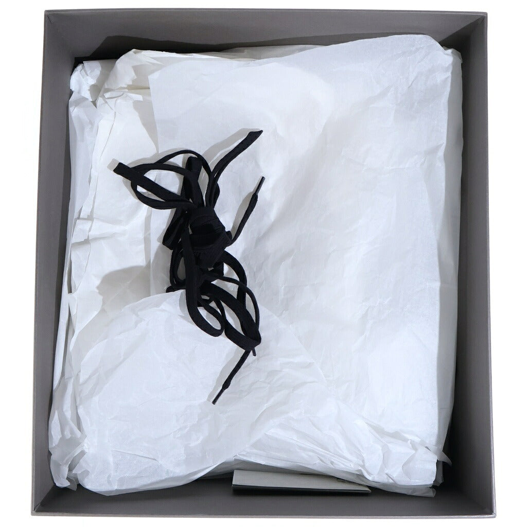Rick Owens(リックオウエンス) Geobasket Sneaker ジオバスケットレザーハイカットスニーカー ブラック/ホワイト RU01F2894