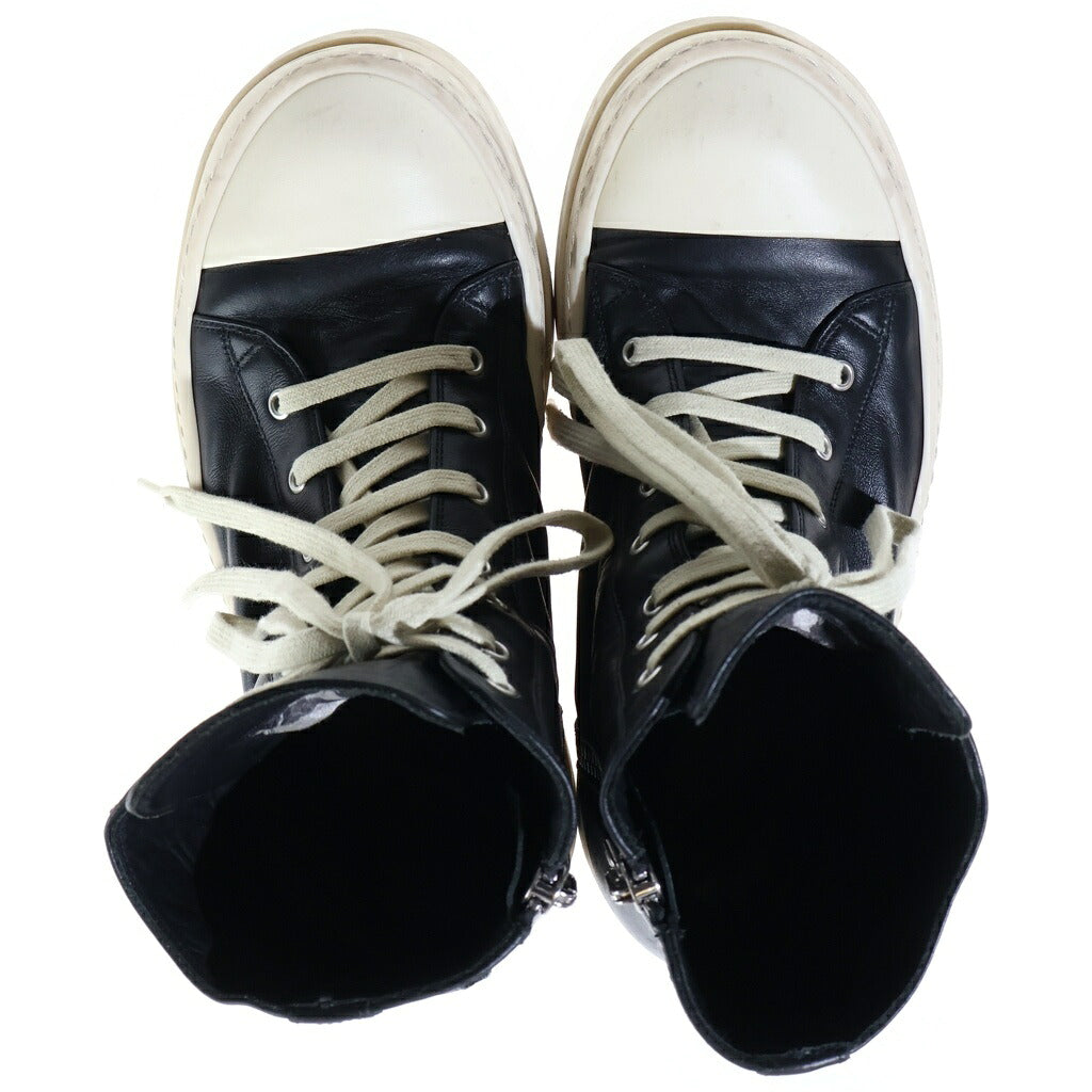Rick Owens(リックオウエンス) MEGA BUMPER SNEAKS メガバンパー スニーカーズ ハイカットスニーカー ブラック/ホワイト