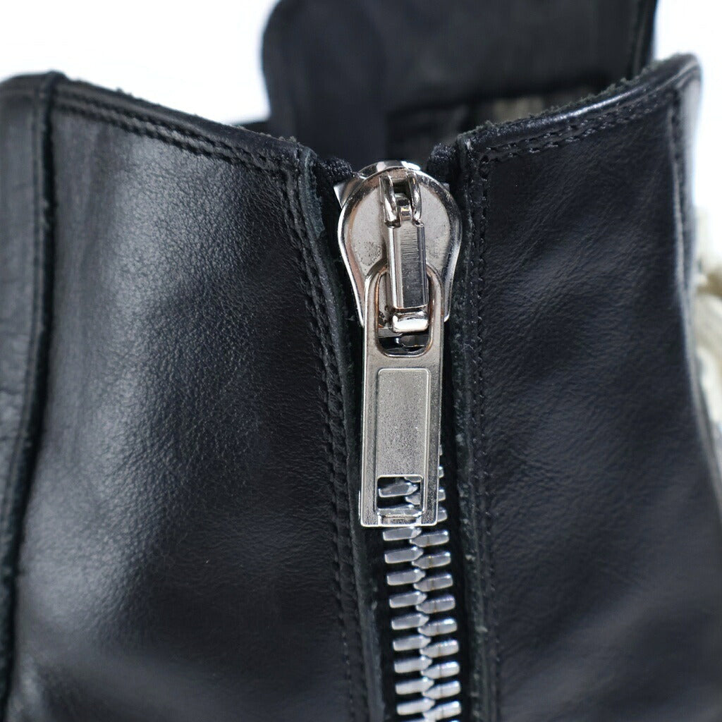 Rick Owens(リックオウエンス) MEGA BUMPER SNEAKS メガバンパー スニーカーズ ハイカットスニーカー ブラック/ホワイト