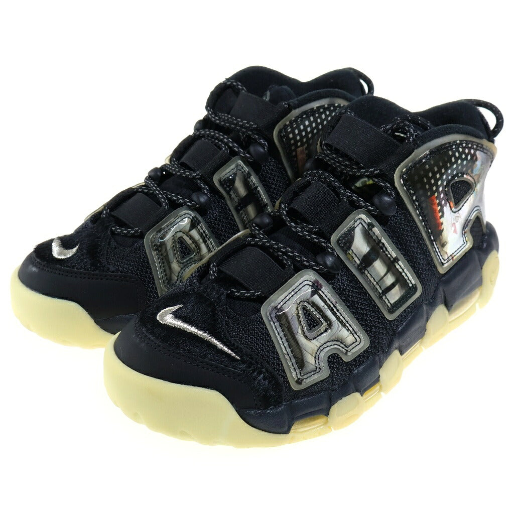 NIKE(ナイキ) AIR MORE UPTEMPO UTAGAWA KUNIYOSHI DM6213-045 エア モア アップテンポ ウタガワ クニヨシ ハイカットスニーカー ブラック US7/25.0cm