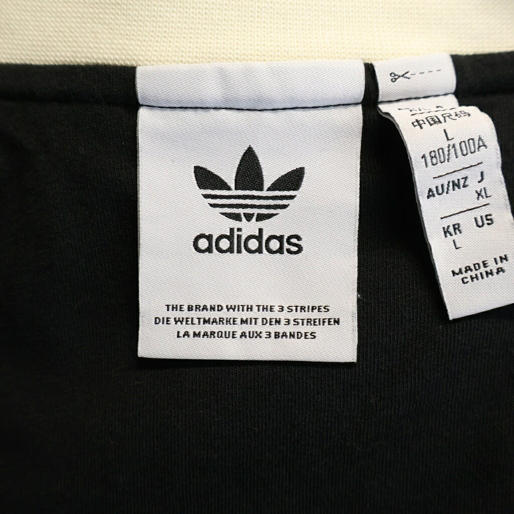 adidas(アディダス) ワッフル クラシック トラッカージャケット ブラック/ホワイト JW0110