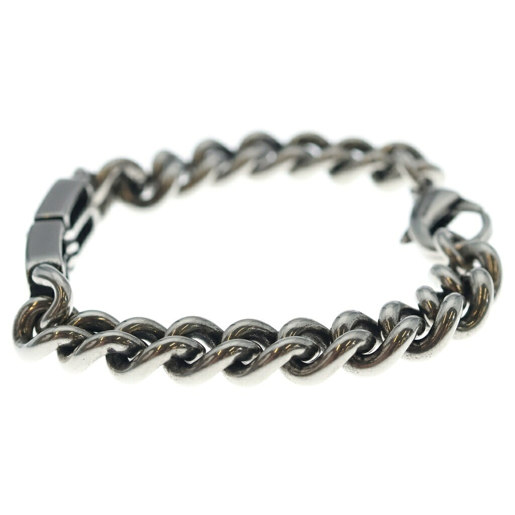 BALENCIAGA(バレンシアガ) BB ICON THIN BRACELET BBアイコン ブレスレット シルバー