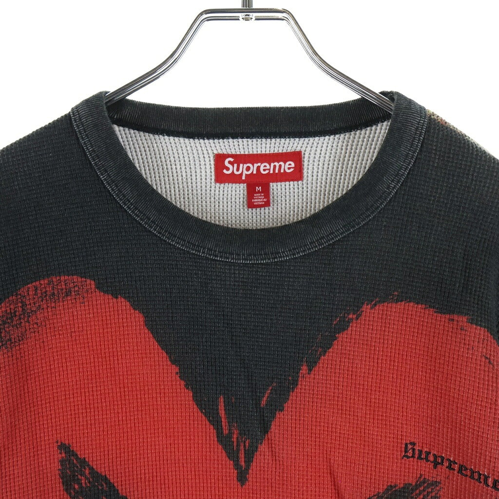 SUPREME(シュプリーム) 26SS x Mike Kelley Thermal マイクケリー サーマル ブラック/レッド