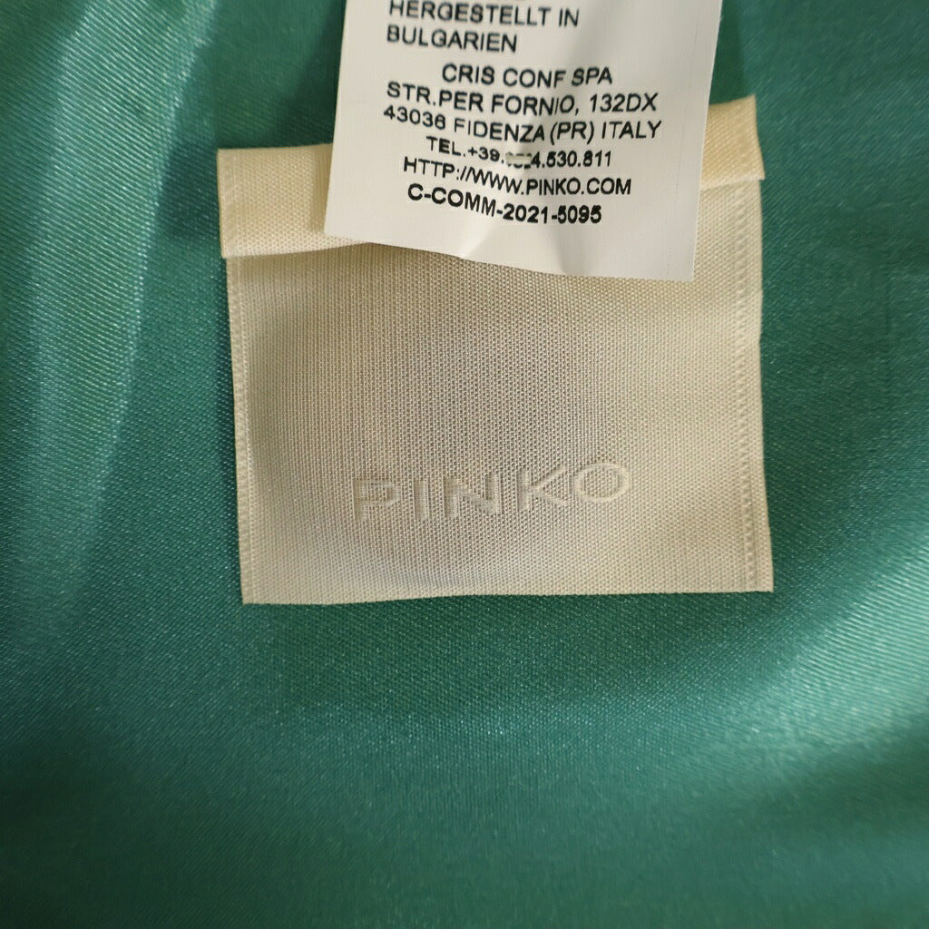 PINKO(ピンコ) ヴィコロ 1ボタン テーラードジャケット ブルゾン グリーン