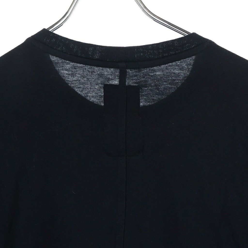 Rick Owens(リックオウエンス) ×Champion チャンピオン 半袖Tシャツ カットソー ブラック CM01E1675-CHJG