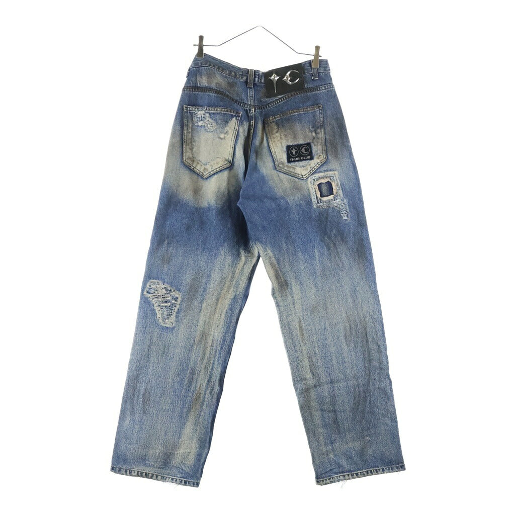THUG CLUB(サグクラブ) 25SS Combat Casualty Care Denim Pants コンバット カジュアルティ ケアデニムパンツ インディゴ TC25PT0901