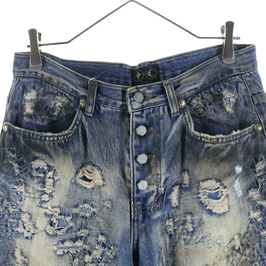 THUG CLUB(サグクラブ) 25SS Combat Casualty Care Denim Pants コンバット カジュアルティ ケアデニムパンツ インディゴ TC25PT0901