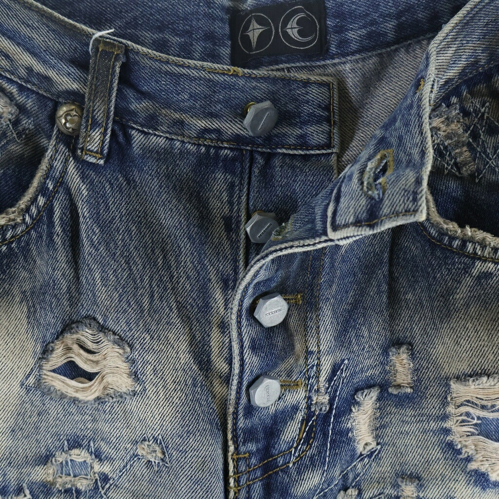 THUG CLUB(サグクラブ) 25SS Combat Casualty Care Denim Pants コンバット カジュアルティ ケアデニムパンツ インディゴ TC25PT0901