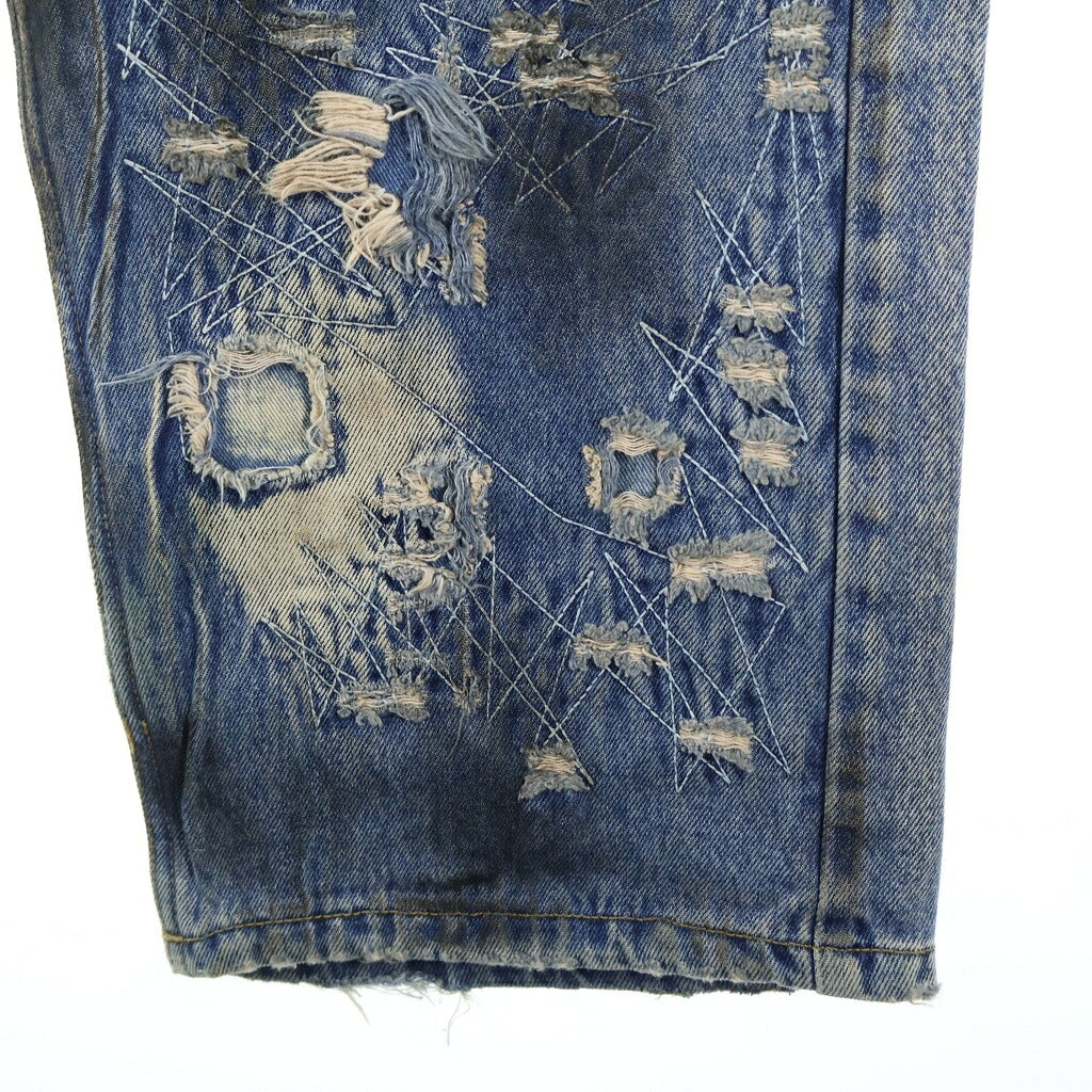 THUG CLUB(サグクラブ) 25SS Combat Casualty Care Denim Pants コンバット カジュアルティ ケアデニムパンツ インディゴ TC25PT0901