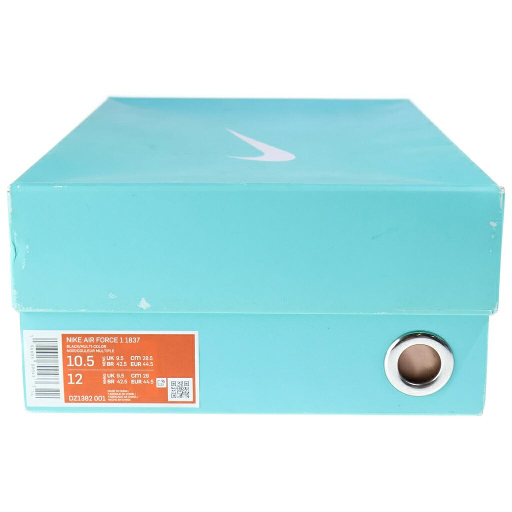 NIKE(ナイキ) ×TIFFANY&CO AIR FORCE 1 LOW 1837 BLACK DZ1382-001 ティファニー エアフォース1 ローカットスニーカー ブラック US10.5/28.5cm