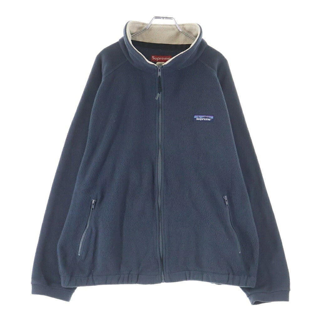 SUPREME(シュプリーム) 98AW VINTAGE POLARTEC Fleece JKT ヴィンテージ ポーラーテック フリースジャケット ネイビー