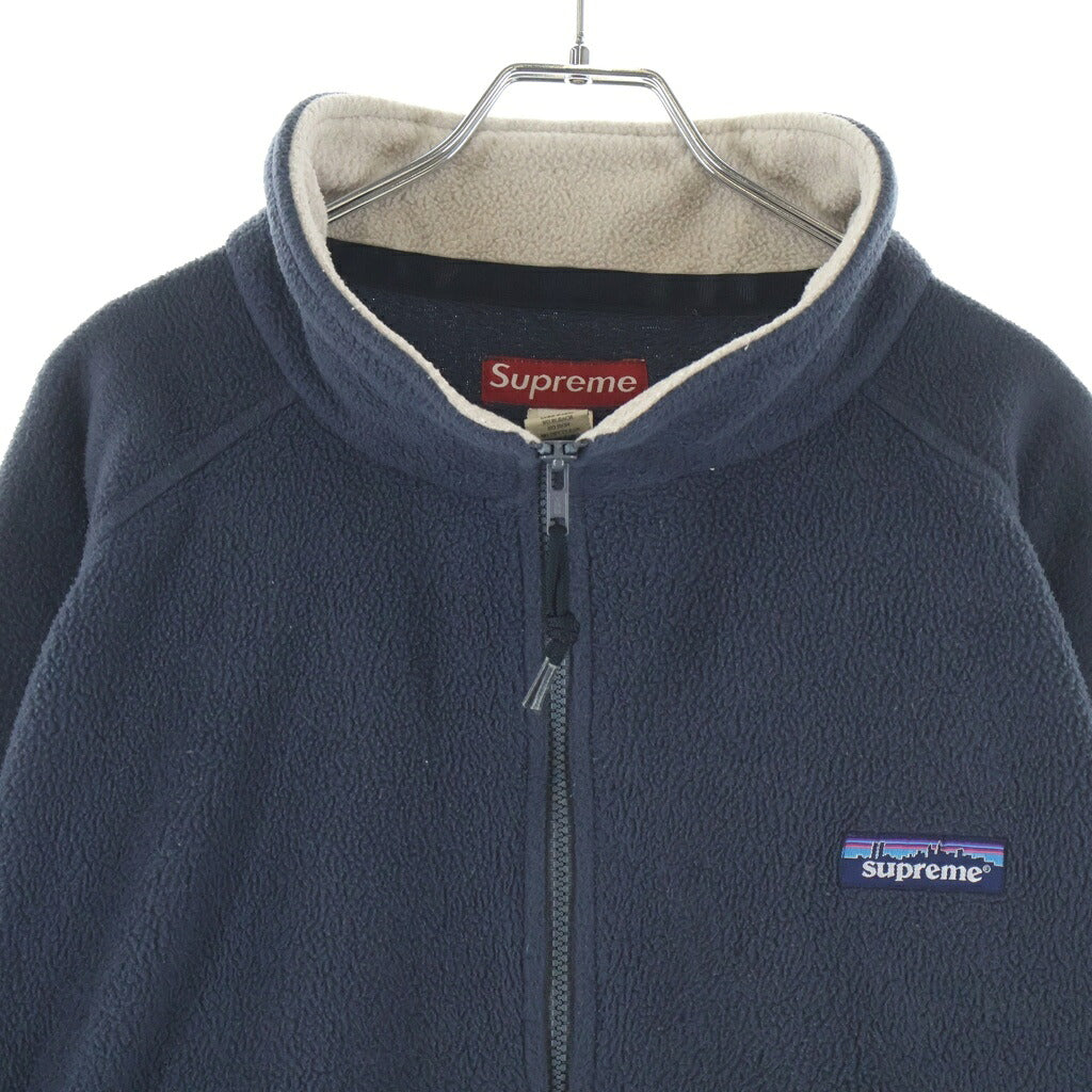 SUPREME(シュプリーム) 98AW VINTAGE POLARTEC Fleece JKT ヴィンテージ ポーラーテック フリースジャケット ネイビー