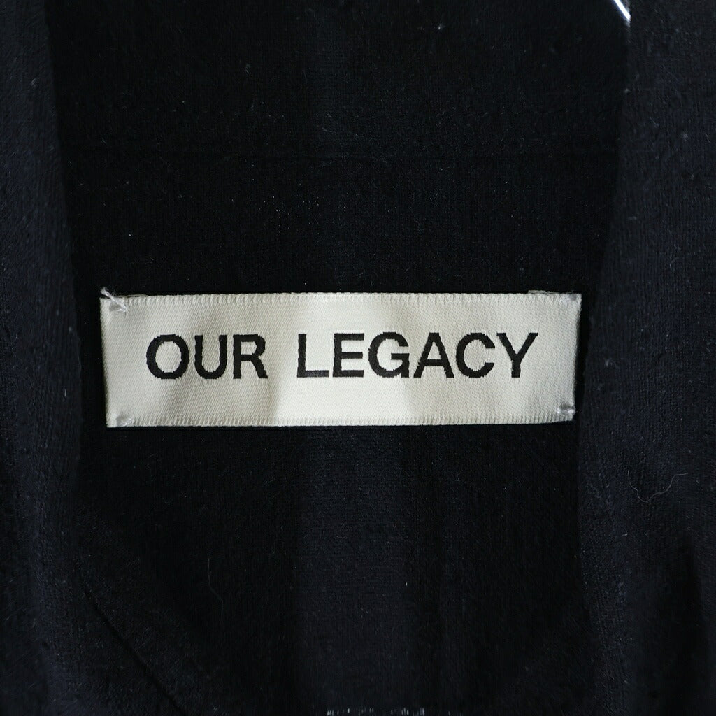 OUR LEGACY(アワーレガシー) CLASSIC SHIRT BLACK SILK COCSBS クラシック シルクシャツ ブラック