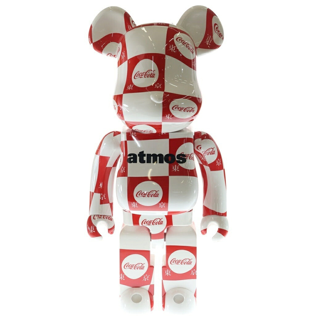 MEDICOM TOY(メディコムトイ) BE@RBRICK atmos × Coca-Cola Tokyo アトモス コカ・コーラ 1000% 東京 フィギュア ホワイト/レッド