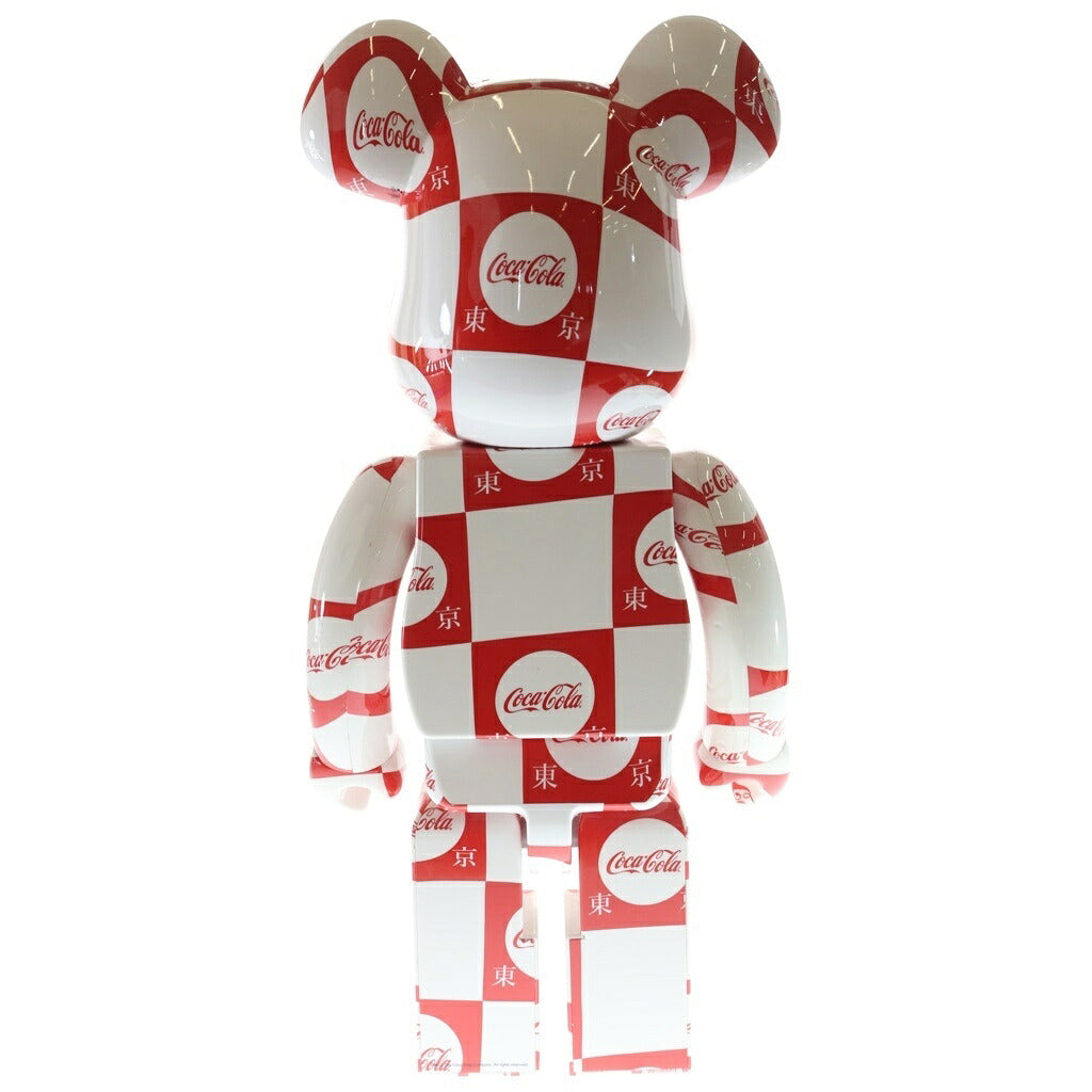 MEDICOM TOY(メディコムトイ) BE@RBRICK atmos × Coca-Cola Tokyo アトモス コカ・コーラ 1000% 東京 フィギュア ホワイト/レッド