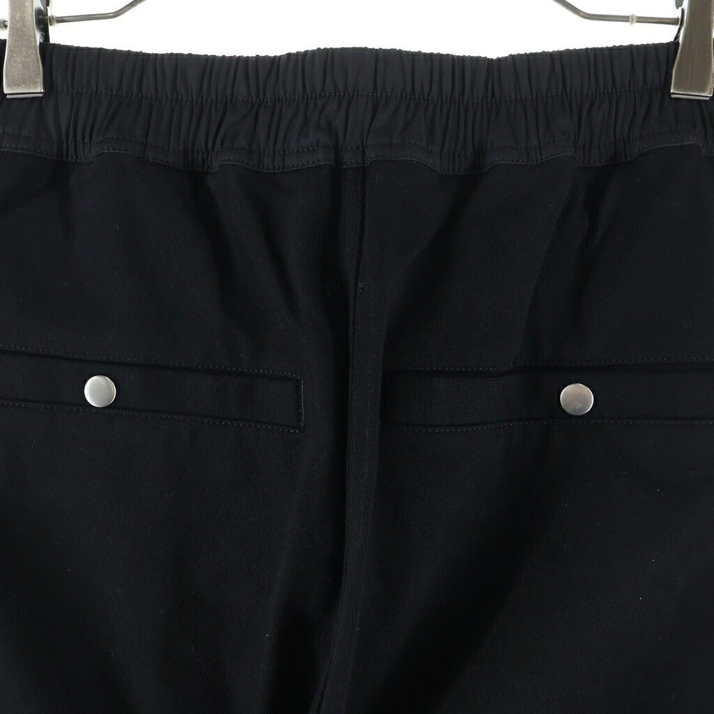 Rick Owens(リックオウエンス) Bauhaus Jogger TECUATL TRACK PANT バウハウス ジョガー テクアトルトラックロングパンツ ブラック RU01D3370-BA