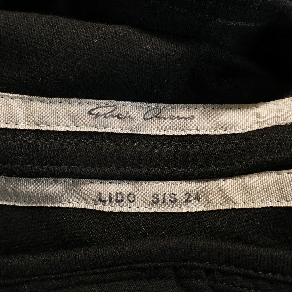 Rick Owens(リックオウエンス) Bauhaus Jogger TECUATL TRACK PANT バウハウス ジョガー テクアトルトラックロングパンツ ブラック RU01D3370-BA