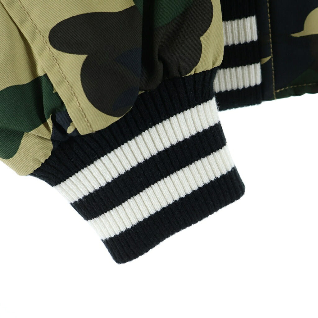 A BATHING APE(アベイシングエイプ) 1ST CAMO Puffer Jacket 1stカモ パファー ダウンジャケット ブラウン 0ZXJKMX05411P