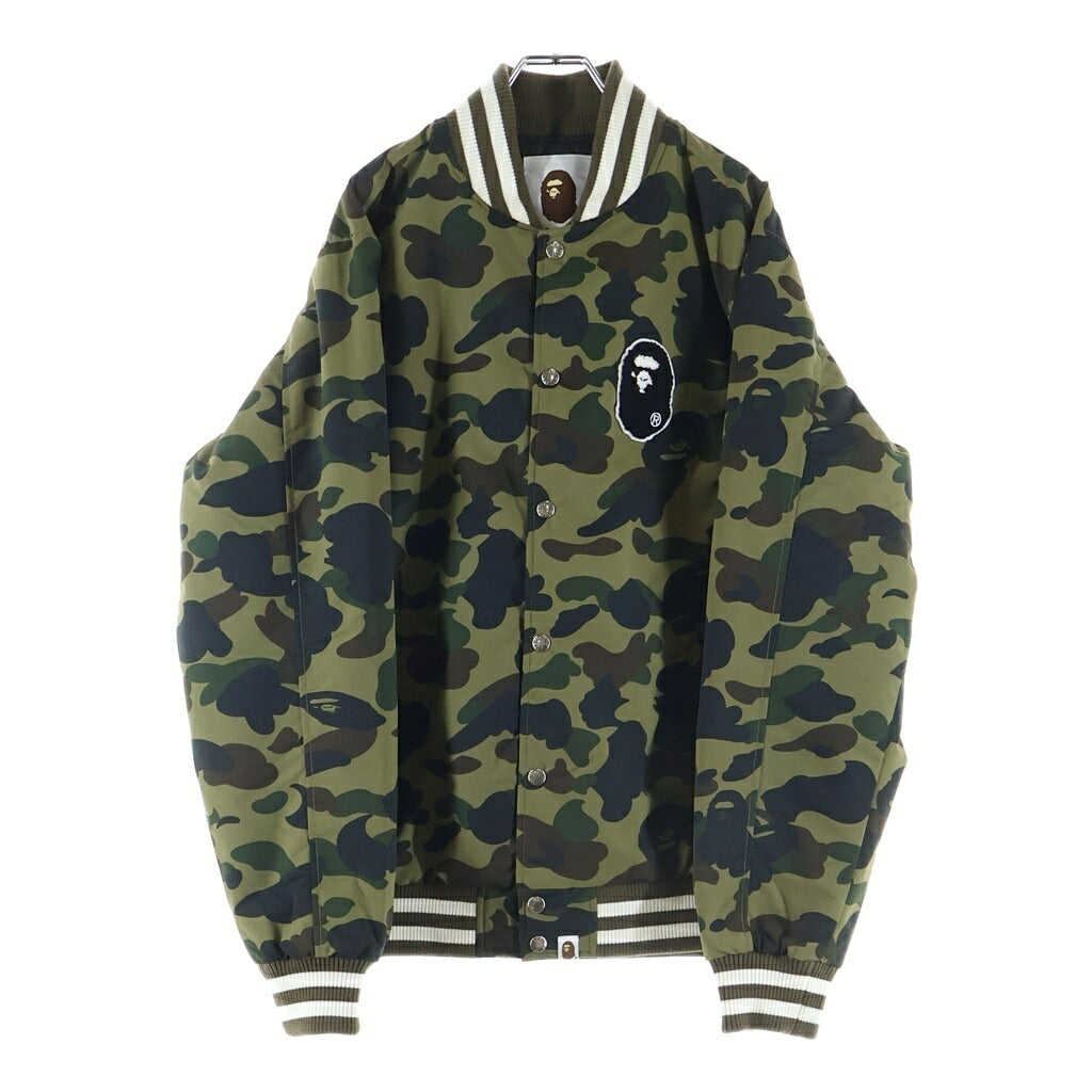 A BATHING APE(アベイシングエイプ) 1ST CAMO Puffer Jacket 1stカモ パファー ダウンジャケット ブラウン 0ZXJKMX05411P