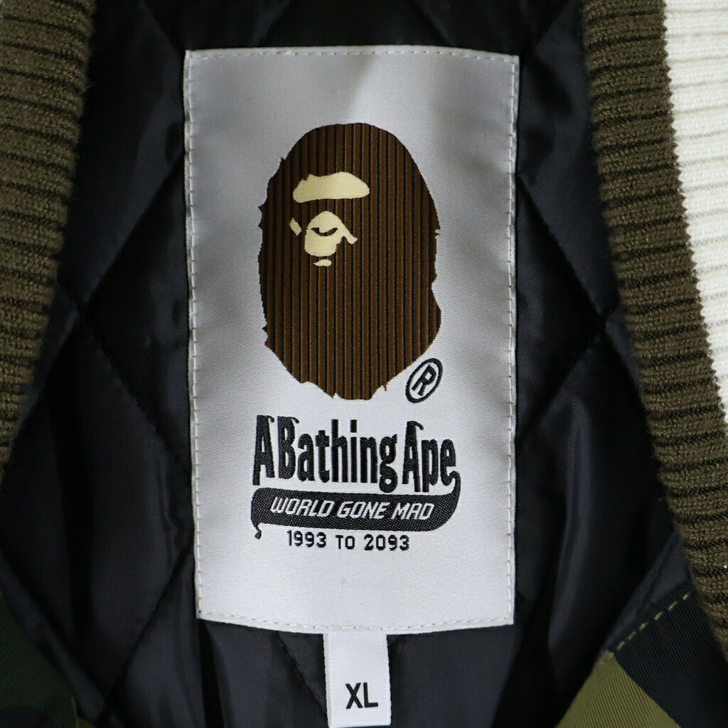 A BATHING APE(アベイシングエイプ) 1ST CAMO Puffer Jacket 1stカモ パファー ダウンジャケット ブラウン 0ZXJKMX05411P