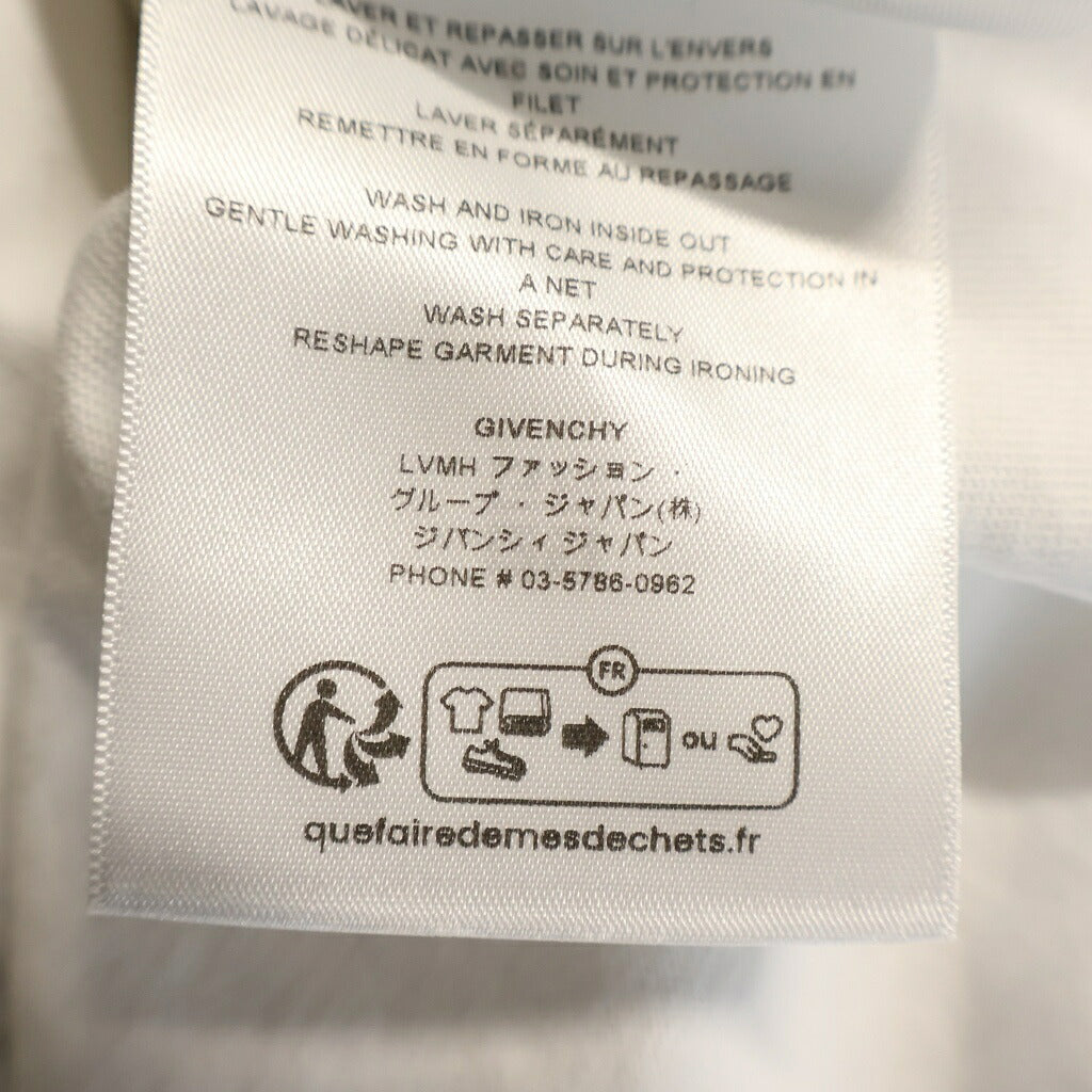 GIVENCHY(ジバンシィ) ×UNDERCOVER GINZA SIX 銀座シックス限定 ベアプリント クルーネック半袖Tシャツ カットソーホワイト BM71JB3YMF