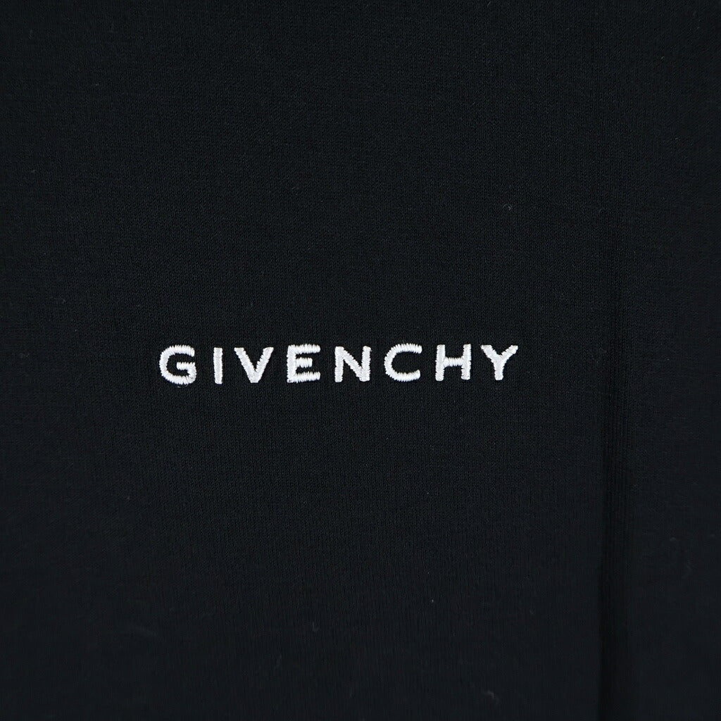 GIVENCHY(ジバンシィ) ×Disney 101Dalmatians 101ダルメシアンバックプリント フロントロゴ刺繍 クルーネック半袖Tシャツ カットソー ブラック BM71E83Y6B