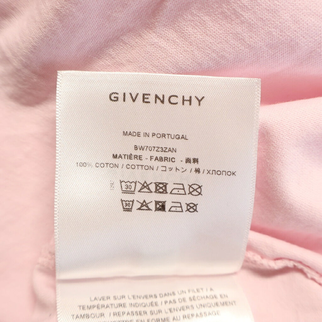 GIVENCHY(ジバンシィ) ×Disney 101Dalmatians 101ダルメシアンプリント クルーネック半袖Tシャツ カットソー ピンク BW707Z3ZAN
