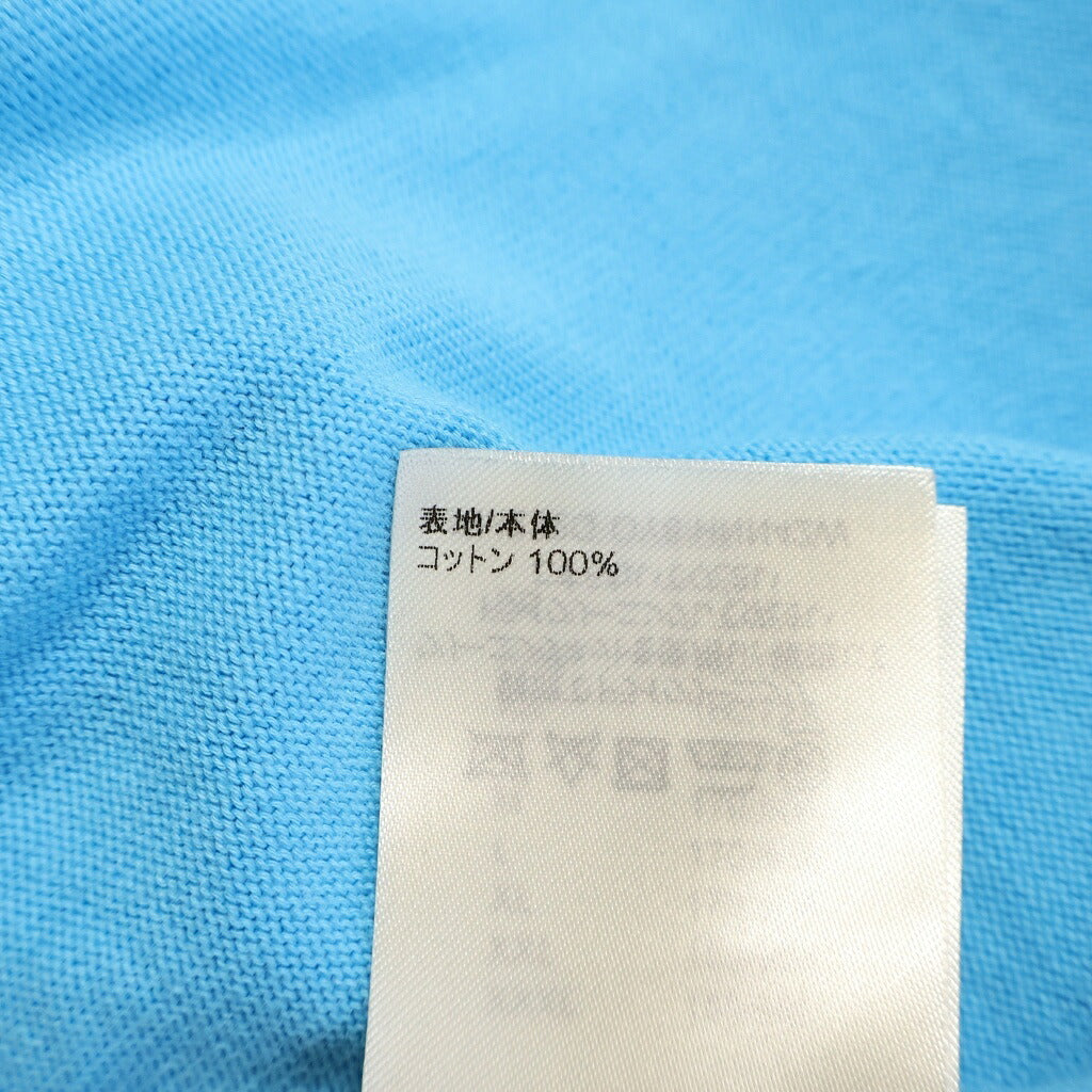 LOUIS VUITTON(ルイヴィトン) クルーネック 半袖ニット カットソー ブルー RN232Q OY8 HNN42W