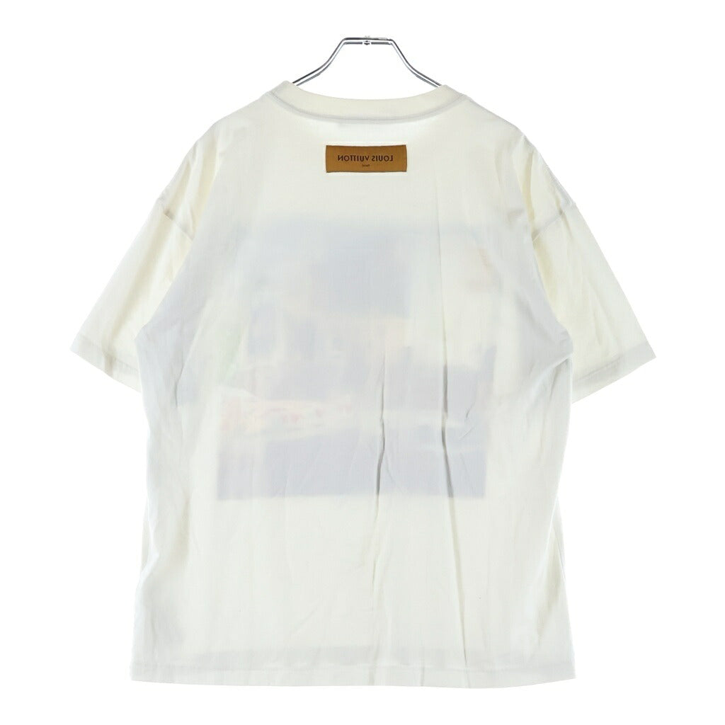 LOUIS VUITTON(ルイヴィトン) 23AW プリンテッドコットンクルーネック半袖Tシャツ ホワイト 1ABY3Z/RM232 NPG HPY80W