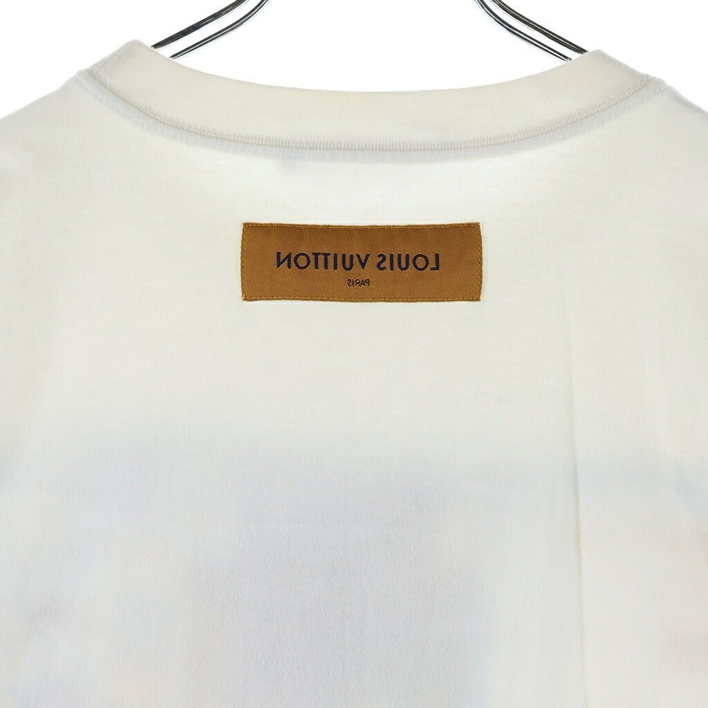 LOUIS VUITTON(ルイヴィトン) 23AW プリンテッドコットンクルーネック半袖Tシャツ ホワイト 1ABY3Z/RM232 NPG HPY80W