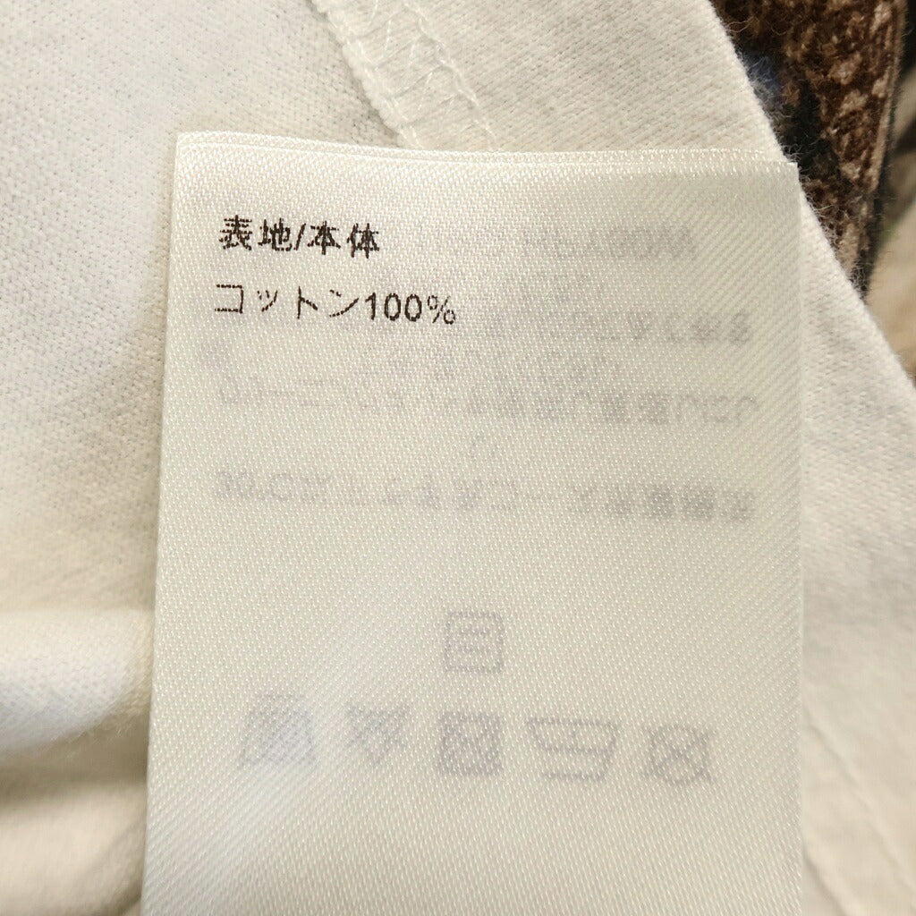 LOUIS VUITTON(ルイヴィトン) 23AW プリンテッドコットンクルーネック半袖Tシャツ ホワイト 1ABY3Z/RM232 NPG HPY80W