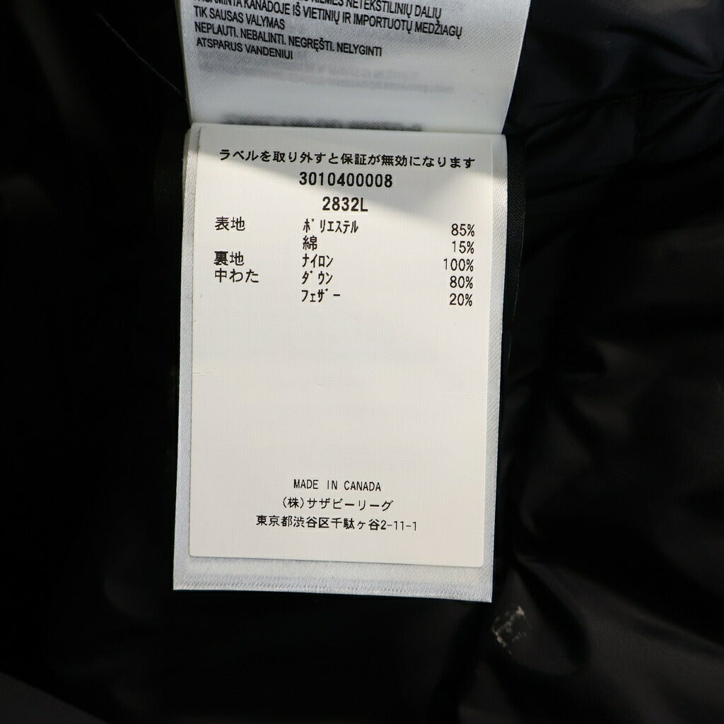 CANADA GOOSE(カナダグース) FREESTYLE VEST フリースタイルベスト ダウンベスト ブラック 2832L