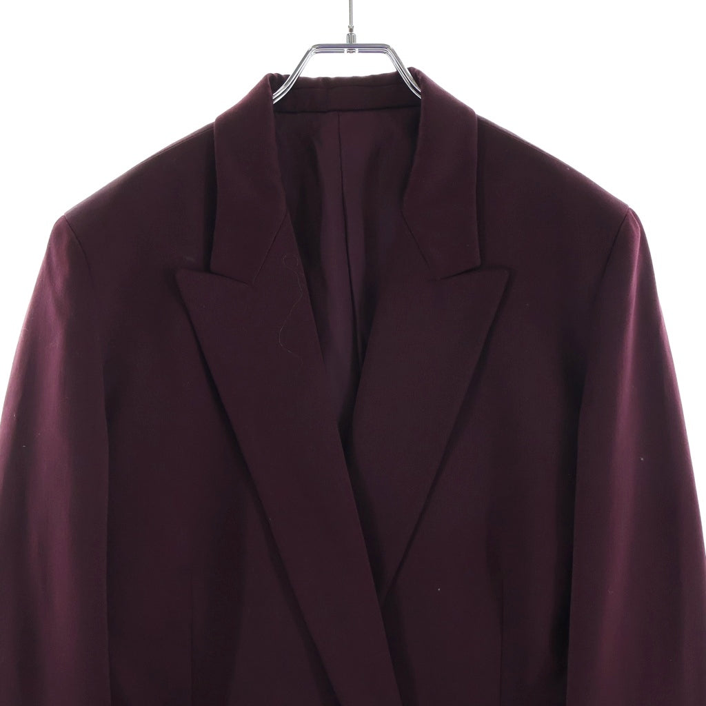 GIANNI VERSACE(ジャンニ ヴェルサーチ) セットアップ スーツ コットン レーヨン ワインレッド レディース