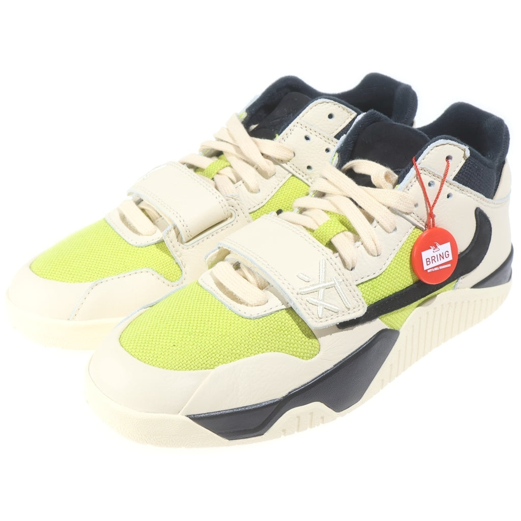 NIKE(ナイキ) ×TRAVIS SCOTT JUMPMAN JACK TR トラヴィススコット ジャンプマンジャック ローカットスニーカー ベージュ/イエロー US9/27cm FZ8117-102