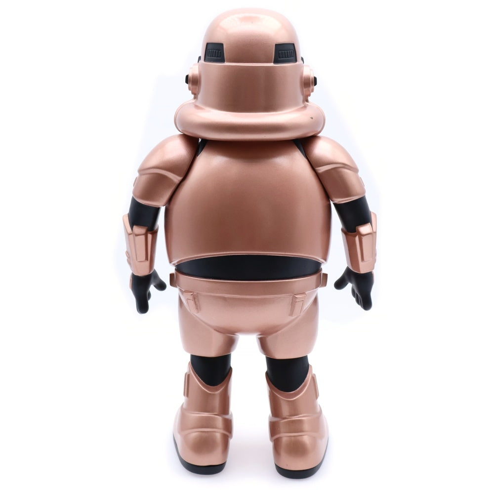 Ron English(ロン・イングリッシュ) ×Made by Monsters Police Grin Rose Gold Stormtrooper Gold Grin メイドバイモンスター ポリスグリン ストームトルーパー 世界550個限定 フィギュア