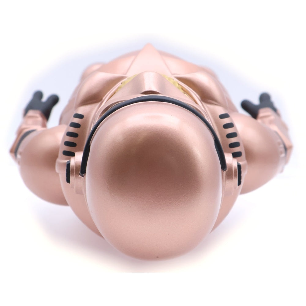 Ron English(ロン・イングリッシュ) ×Made by Monsters Police Grin Rose Gold Stormtrooper Gold Grin メイドバイモンスター ポリスグリン ストームトルーパー 世界550個限定 フィギュア