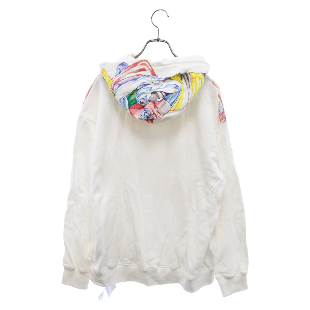 jw anderson(ジェイ ダブリューアンダーソン) Classic Rugby Print Hoodie クラシックラグビープリントフーディー フロントロゴ