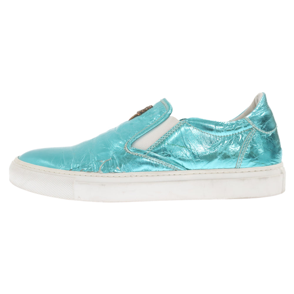 CHROME HEARTS(クロムハーツ) SLIP ON スリッポン ダガー ローカットスニーカー グリーン