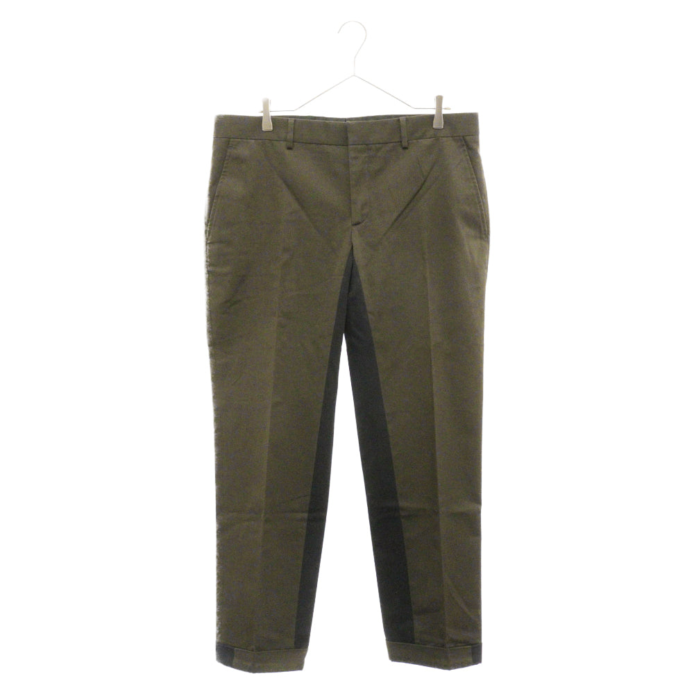 HERMES(エルメス) インナーライン コットンスラックスパンツ オリーブ 545230HB