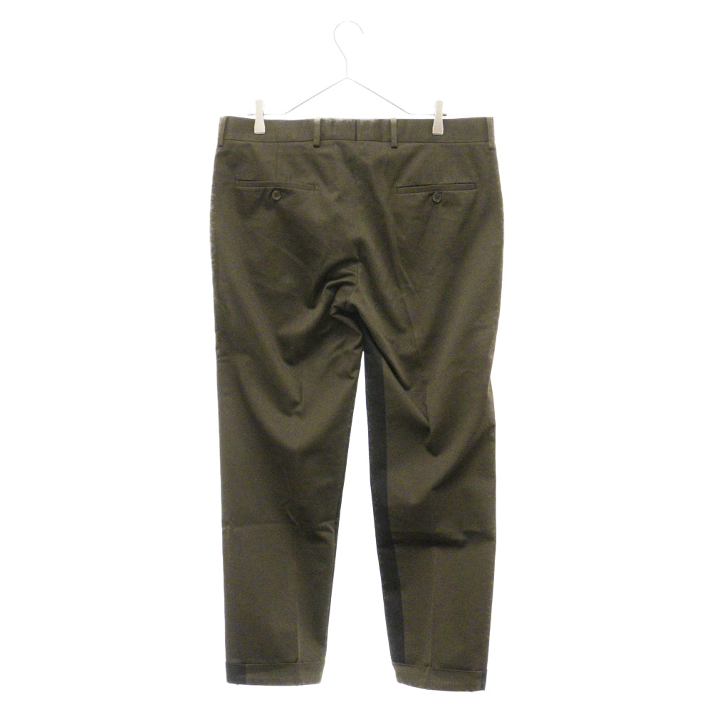 HERMES(エルメス) インナーライン コットンスラックスパンツ オリーブ 545230HB