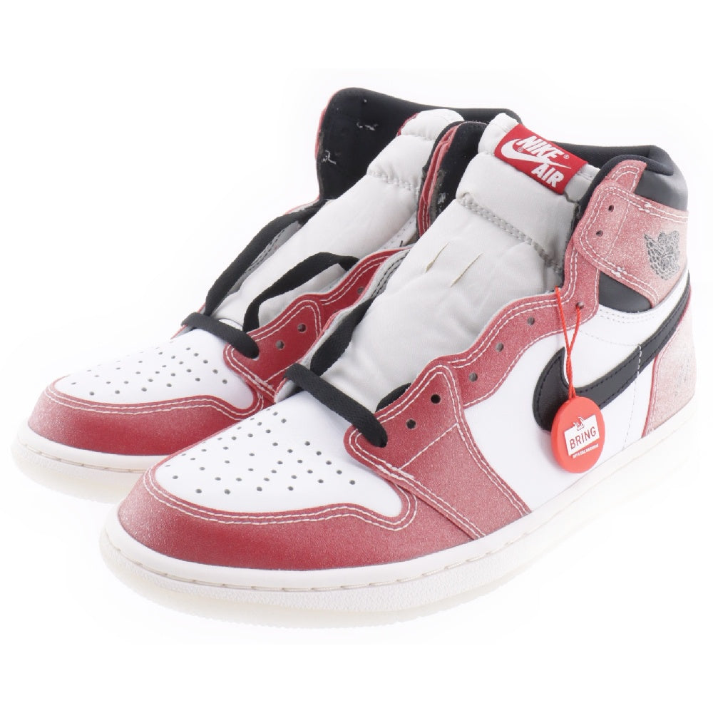 NIKE(ナイキ) ×Trophy Room AIR JORDAN 1 RETRO HIGH OG SP DA2728-100 エアジョーダン1トロフィールーム シカゴ ハイカットスニーカー US8.5/26.5cm