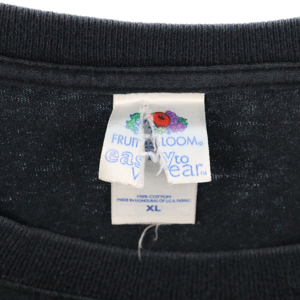 VINTAGE(ヴィンテージ) 00s Mary J Blige NO MORE DRAMA TOUR メアリー J ブライジ プリント半袖Tシャツ カットソー Y2K FRUIT OF THE LOOMタグ ブラック