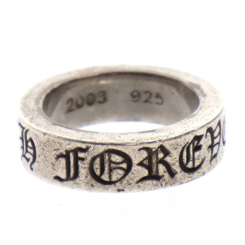 CHROME HEARTS(クロムハーツ) 6mm SPACER FOREVER 6mmフォーエバー スペーサー リング9.5号 シルバー