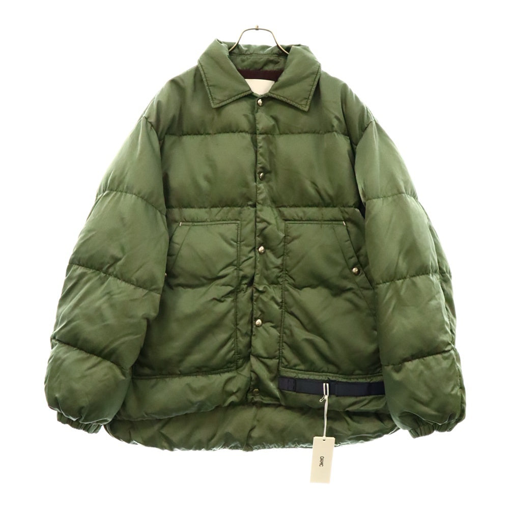 OAMC(オーエーエムシー) 23AW Hemlock Jacket フロントジップ ジャケット アウター グリーン 23A28OAU23 NYL00710
