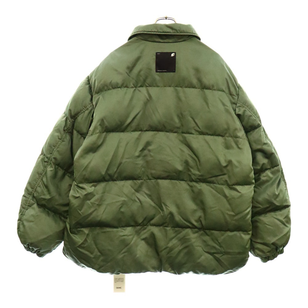 OAMC(オーエーエムシー) 23AW Hemlock Jacket フロントジップ ジャケット アウター グリーン 23A28OAU23 NYL00710