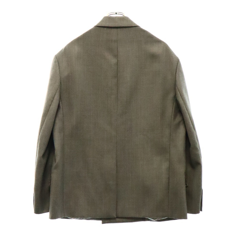 Acne Studios(アクネ ストゥディオズ) 24AW リラックスフィット スーツジャケット ダブルテーラードジャケット グレー FN-MN-SUIT000379
