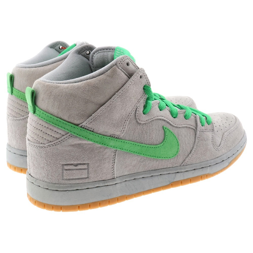 NIKE(ナイキ) DUNK HIGH PREMIUM SB SILVER BOX 313171-039 ダンク シルバーボックス ハイカットスニーカー US10.5/28.5cm グレー